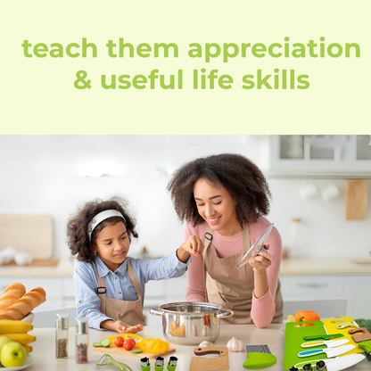 Fun Kids Cooking Utensils Set