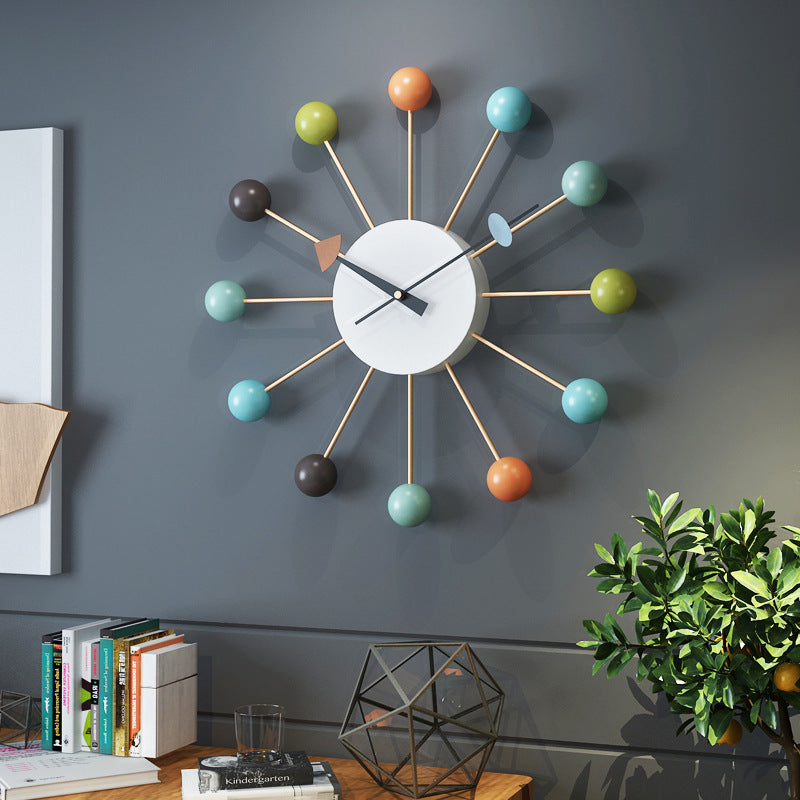 Stylish Quiet Big Wall Clock For Home Decor