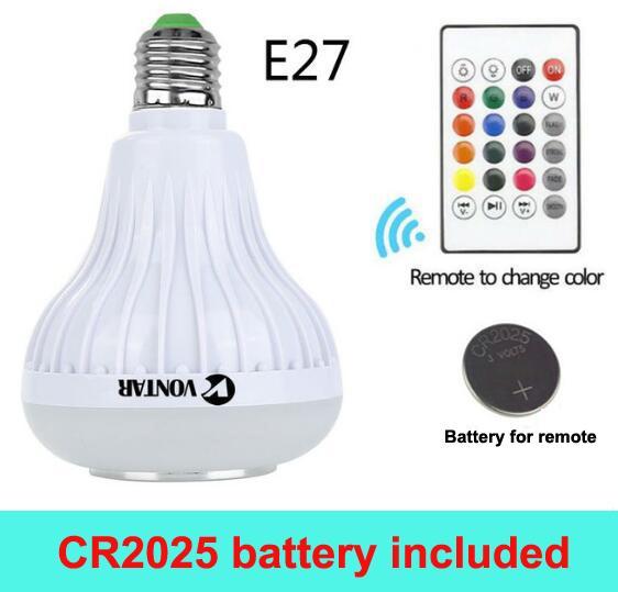 Wireless Bluetooth Smart LED Light Bulb Speaker