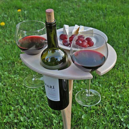 Portable Folding Wine Picnic Table Set - Befez