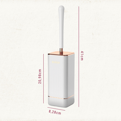 Befez | Slim Flexible Toilet Brush with Easy-Hang Holder