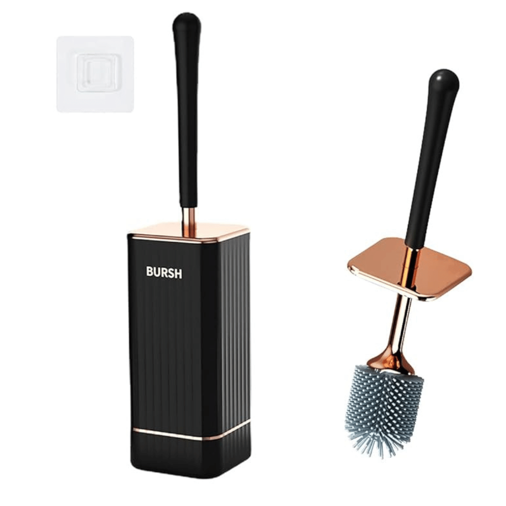 Befez | Slim Flexible Toilet Brush with Easy-Hang Holder - Befez