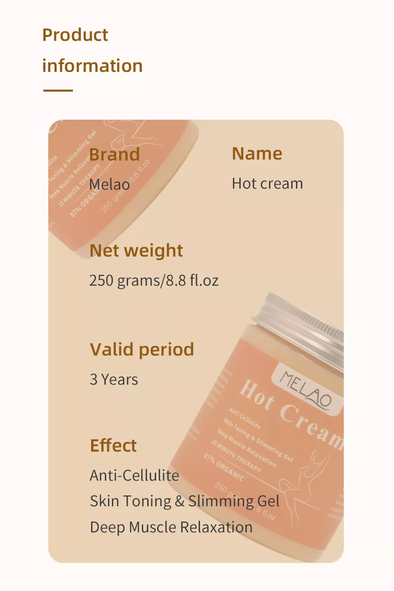 Slimming Body Cream - Reduces Cellulite Fast Wall Clock