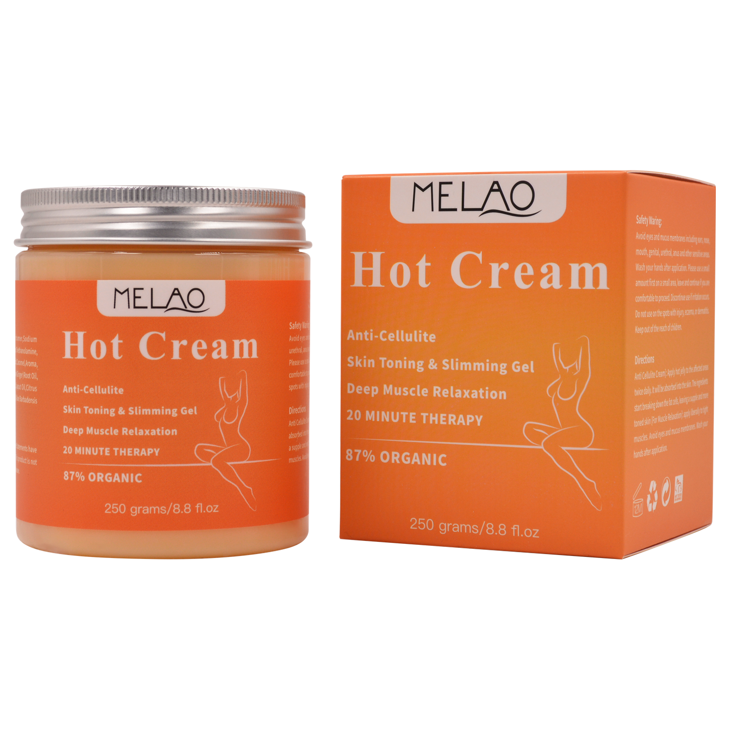 Slimming Body Cream - Reduces Cellulite Fast Wall Clock