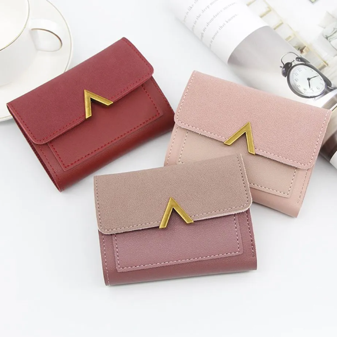 Slim Ladies Leather Card Wallet