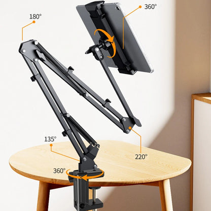 Flexible Tablet Stand - Adjustable 360° Rotating Holder