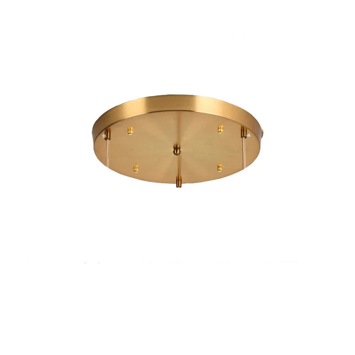 Classic Crystal Pendant Light Glass Shade