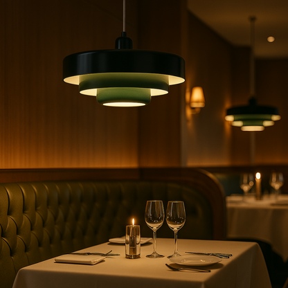 Retro Style Pendant Light - Soft LED Industrial Lamp