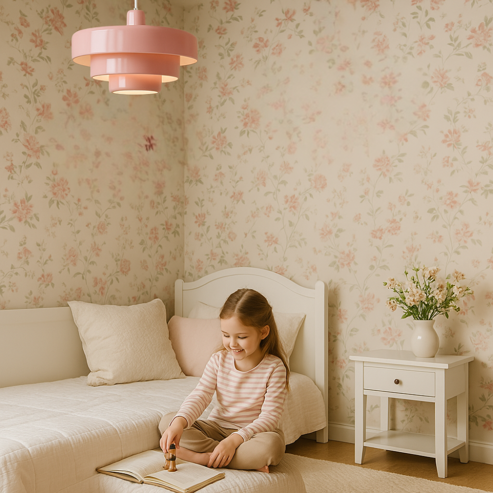 Retro Style Pendant Light - Soft LED Industrial Lamp