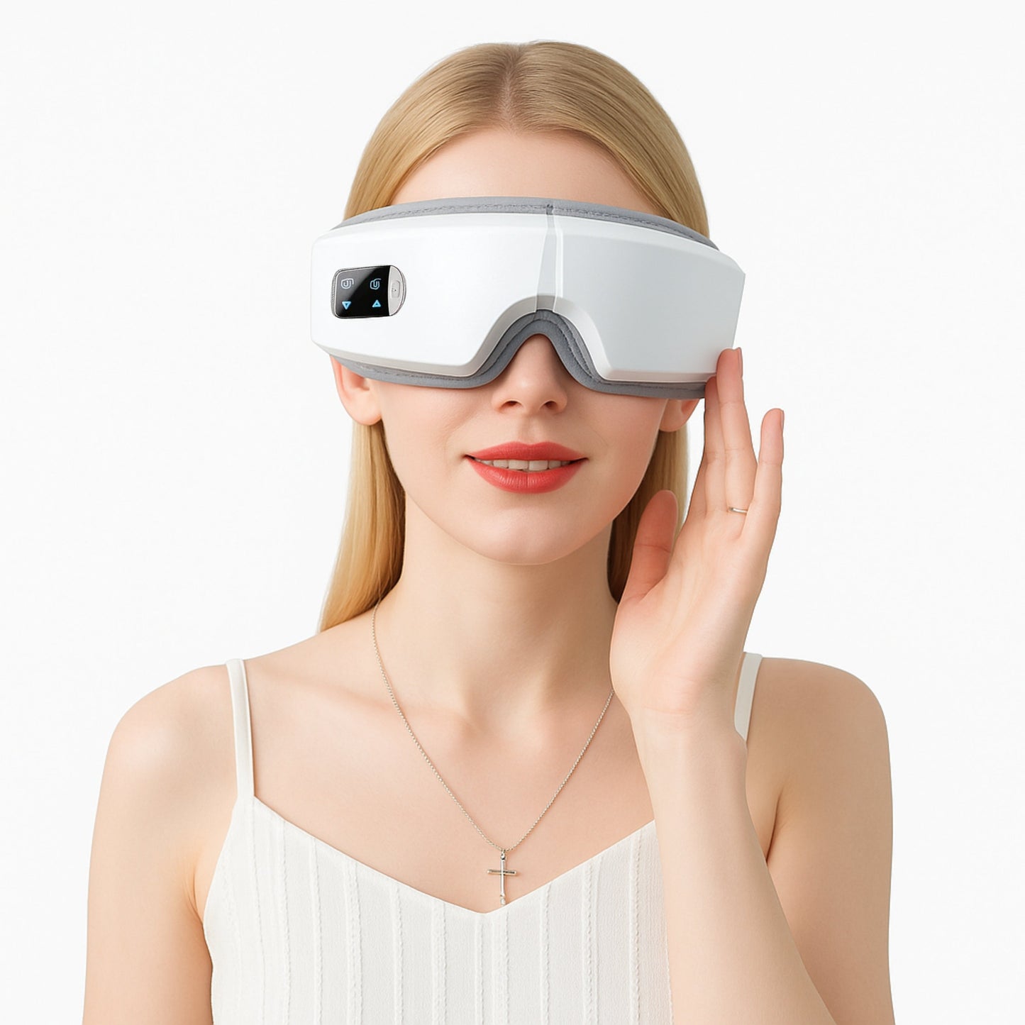 Relaxing Eye Massager with Heat and Vibration Therapy
