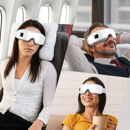 Relaxing Eye Massager with Heat and Vibration Therapy