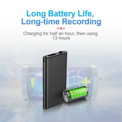 Portable Digital Voice Recorder with 32GB Memory