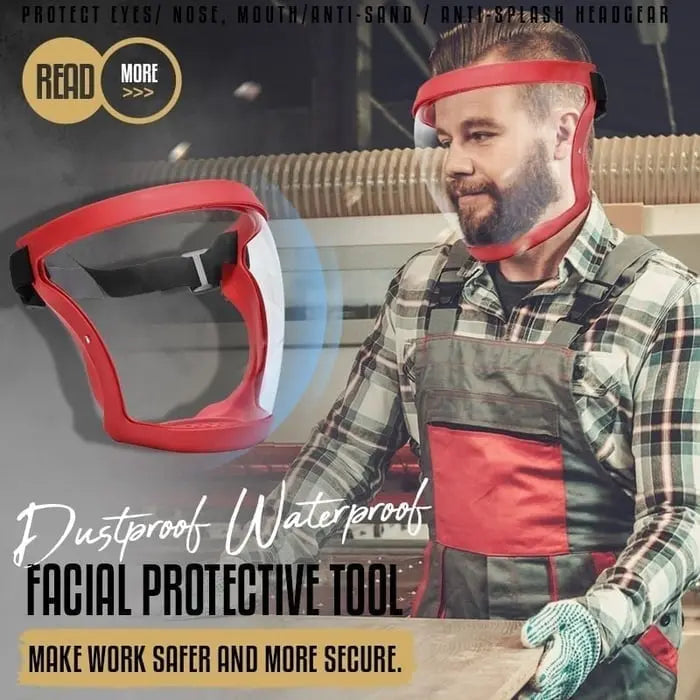 Clear Face Shield Mask with Fog Free Protection