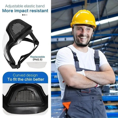 Clear Face Shield Mask with Fog Free Protection