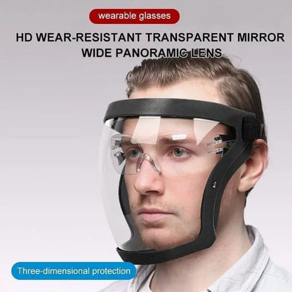Clear Face Shield Mask with Fog Free Protection