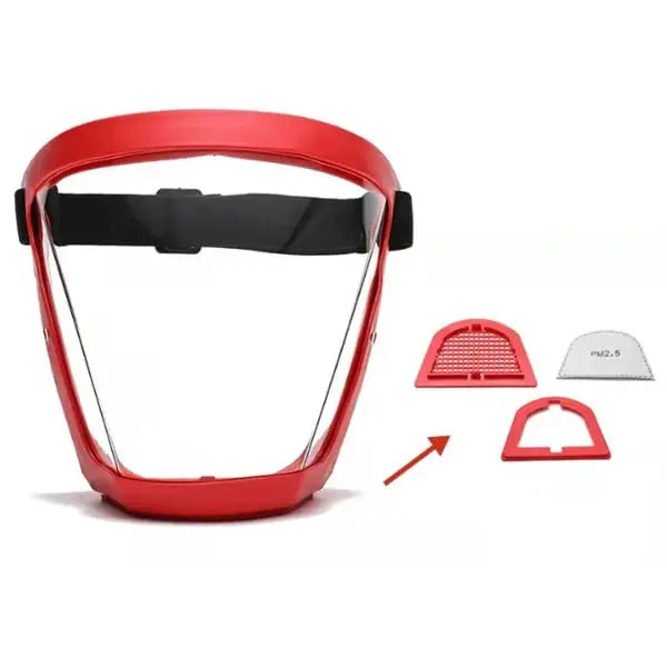 Clear Face Shield Mask with Fog Free Protection