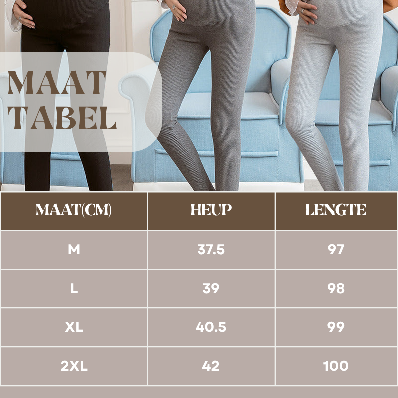 Soft Maternity Velvet Leggings
