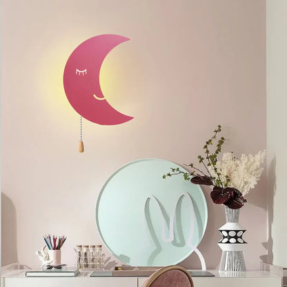 Contemporary Moon Wall Light - Elegant Home Lamp