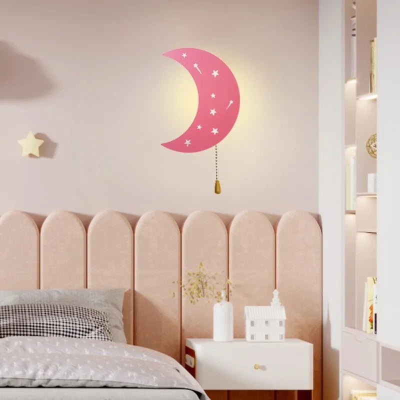 Contemporary Moon Wall Light - Elegant Home Lamp