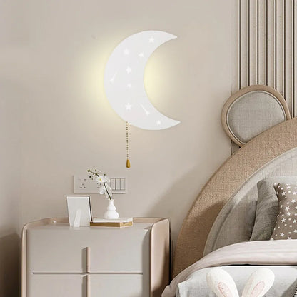 Contemporary Moon Wall Light - Elegant Home Lamp