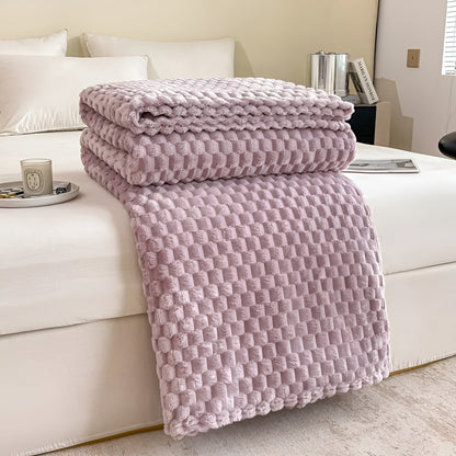 Soft Plush Microfleece Blanket for Cozy Warmth
