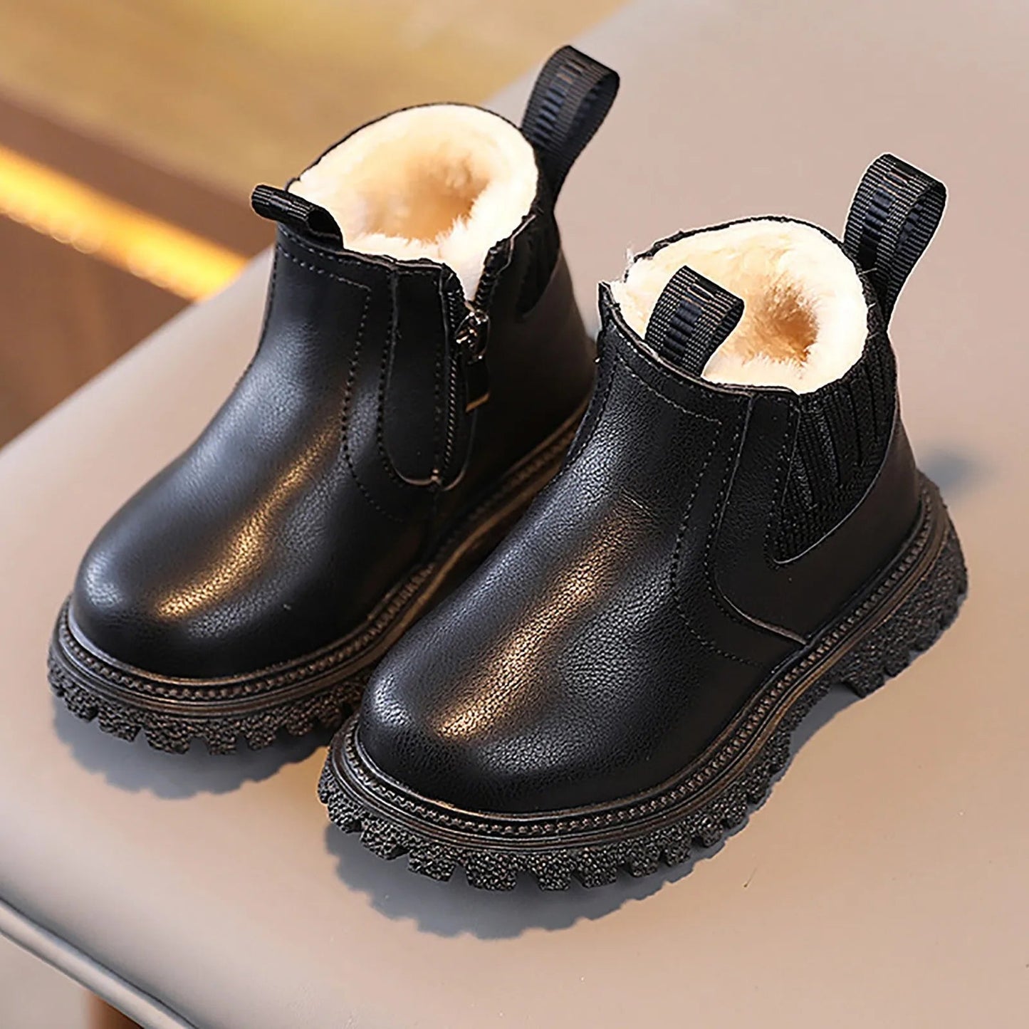 Cozy Kids Boots - Waterproof & Grip Sole Shoes