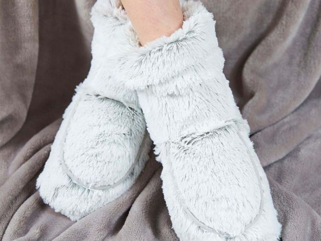 Warm Fuzzy Slippers for Winter Comfort