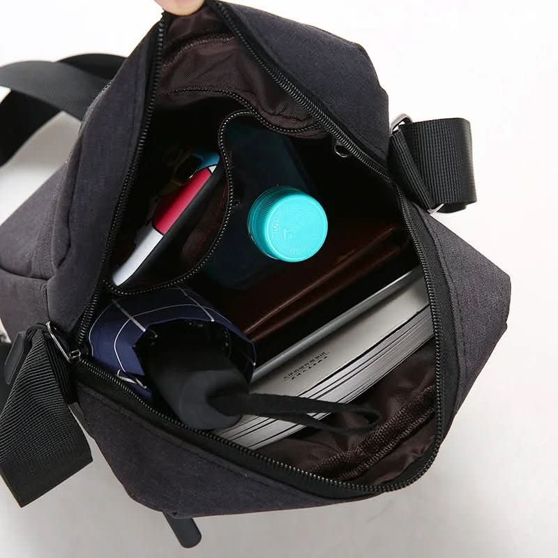 Waterproof Men's Crossbody Bag with Secure Closure