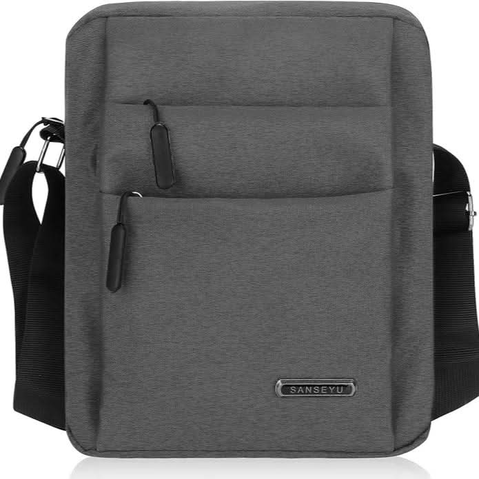 Waterproof Men's Crossbody Bag with Secure Closure