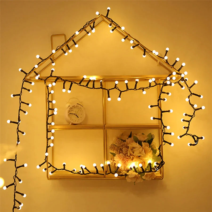 Globe Shaped Fairy LED String Lights