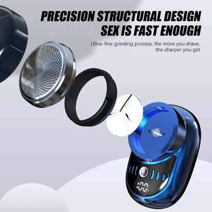 Compact Portable Wet Dry Shaver