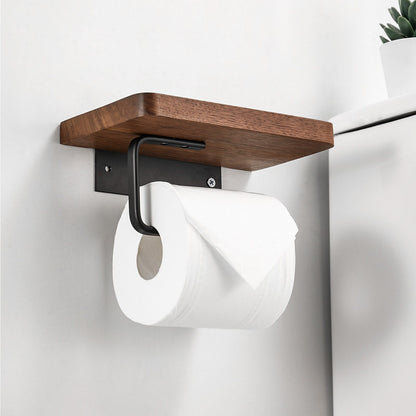 Modern Wood Toilet Paper Holder - Befez