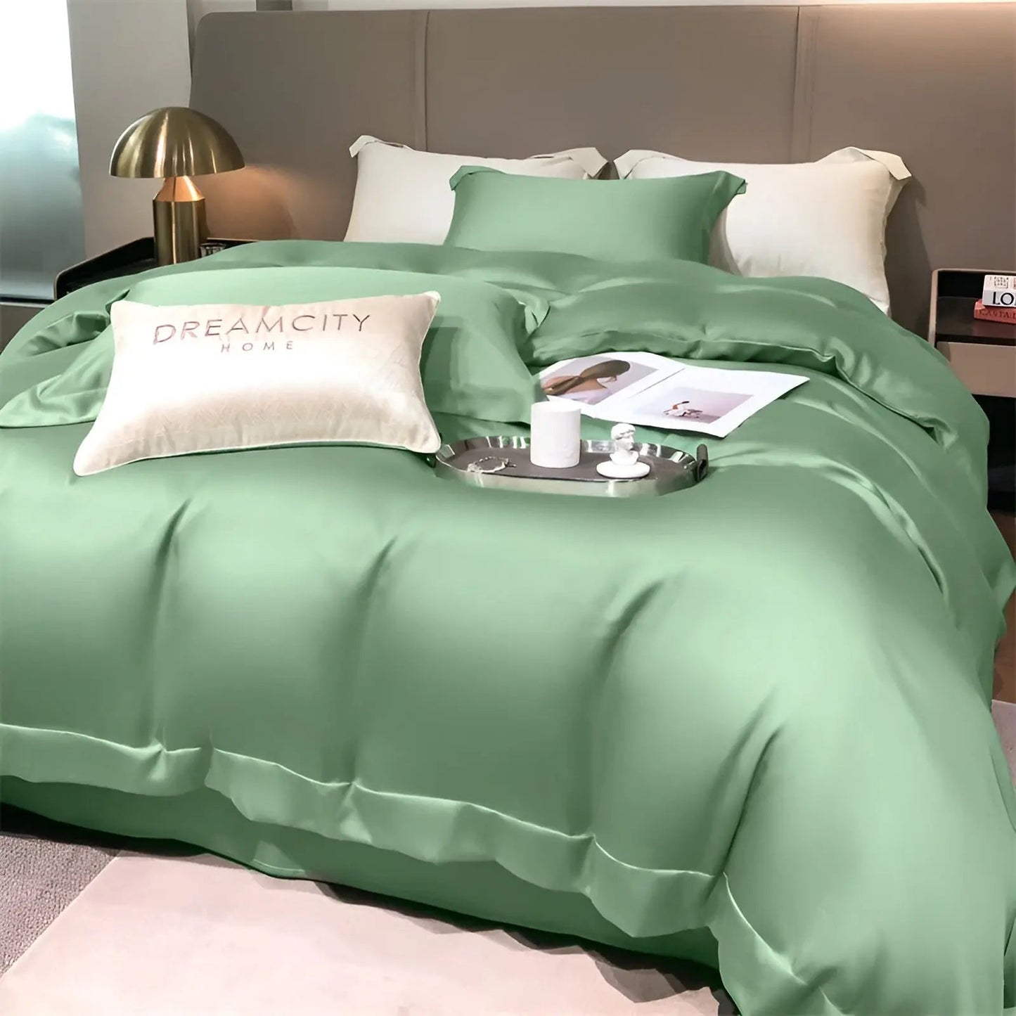 Breathable Bamboo Bedding Set - Soft Cooling Sheets
