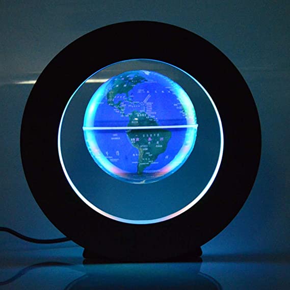 Spherical Globe Table Lamp