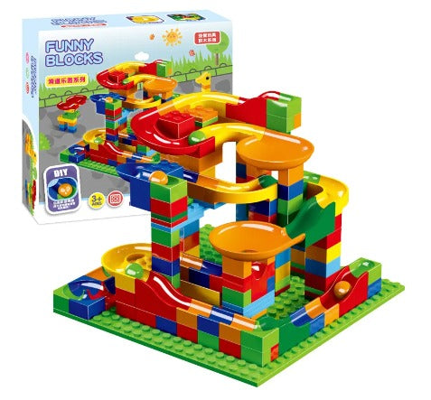 Ultimate Marble Run Kit - Build Your Own Racing Track