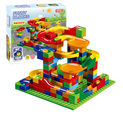 Ultimate Marble Run Kit - Build Your Own Racing Track