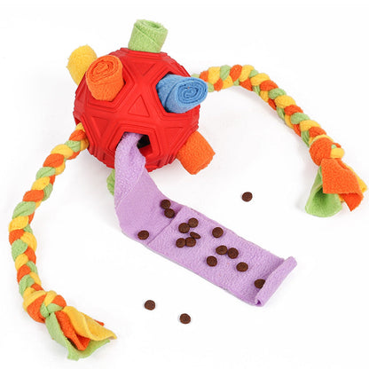 2-in-1 Tough Interactive Dog Toy