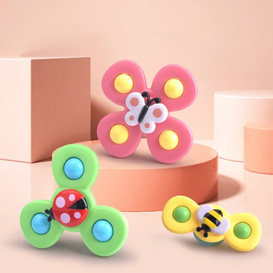 Fun Spin Top Toy Set 3 Piece Pack - Befez