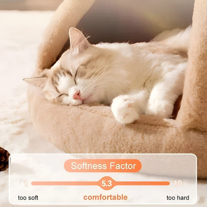 Comfy Pet Playhouse - Cozy Cat Hut