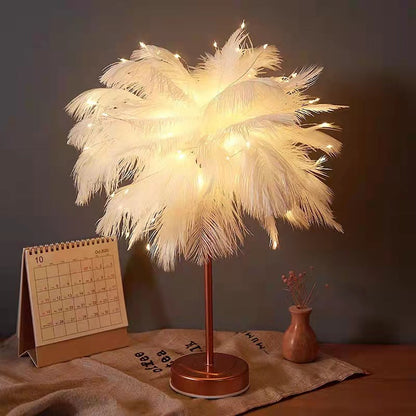 Colorful LED Night Light with Adjustable Pink Base