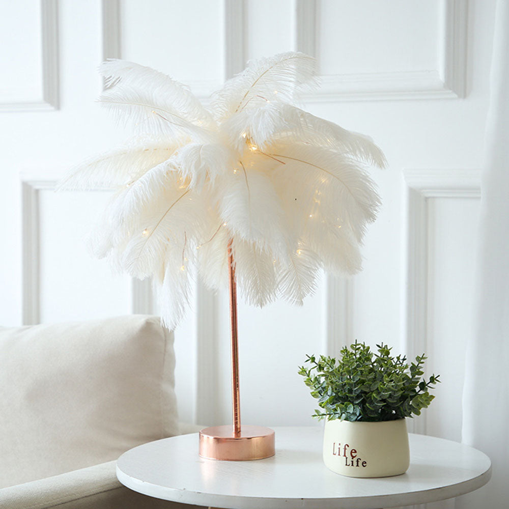Colorful LED Night Light with Adjustable Pink Base