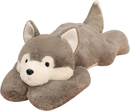 Soft Cuddly Wolf Plush Toy for Relaxation