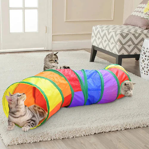 Colorful Pet Play Tunnel - Befez