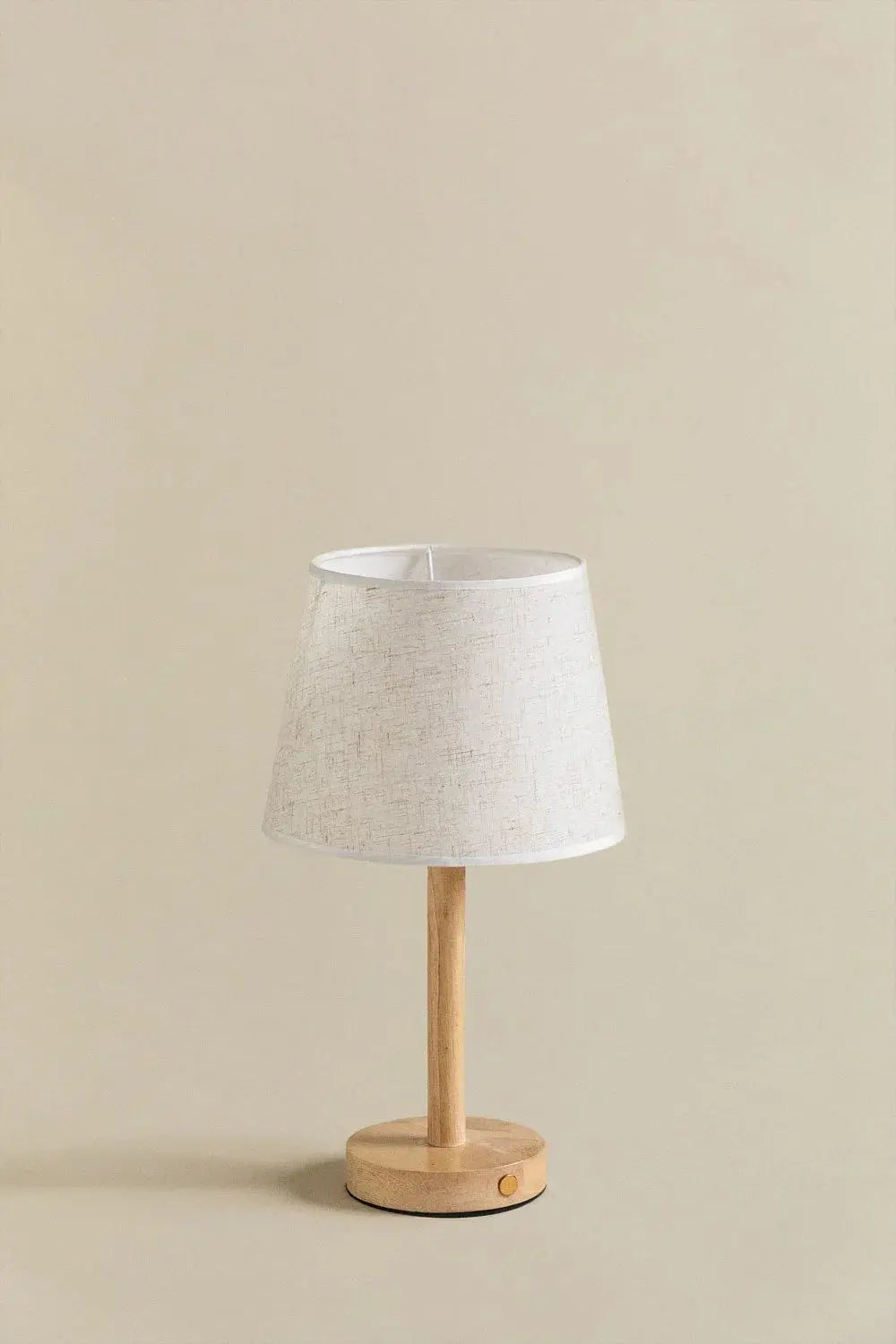 Befez Wooden LED Table Lamp - Compact Wireless Nightlight