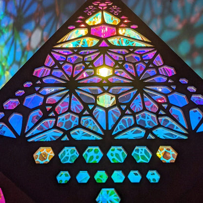 Colorful LED Projector Lamp - Ambient Home Lighting