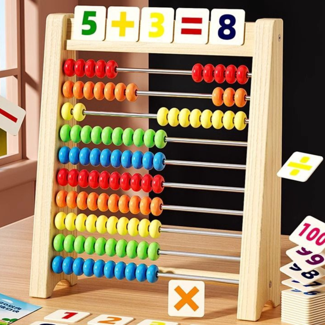 Classic Wooden Math Counter Toy