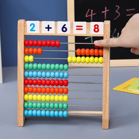 Classic Wooden Math Counter Toy - Befez