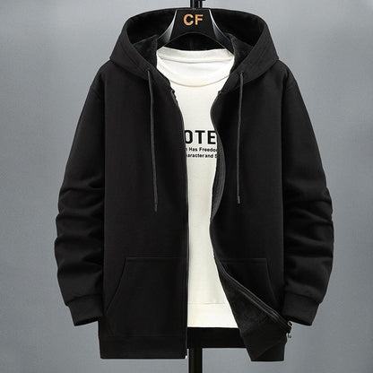 Soft Hoodie Sweater Jacket