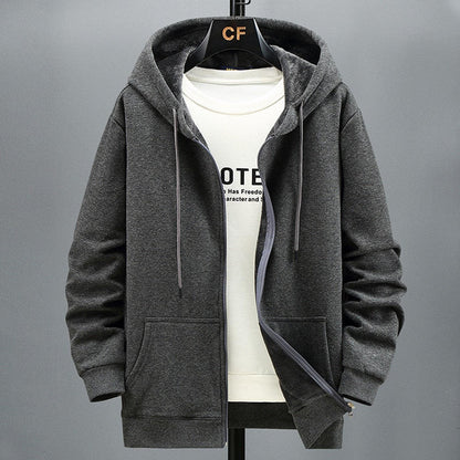 Soft Hoodie Sweater Jacket