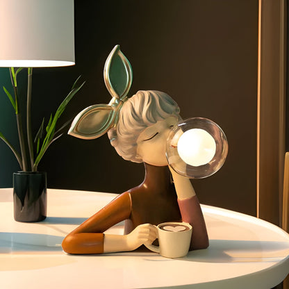 Stylish Bubble Glass Table Lamp